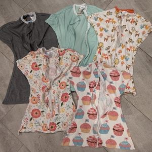 5 zippadee zip sleep sacks size extra small XS